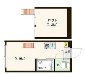 池尻パストラルハウスの物件間取画像